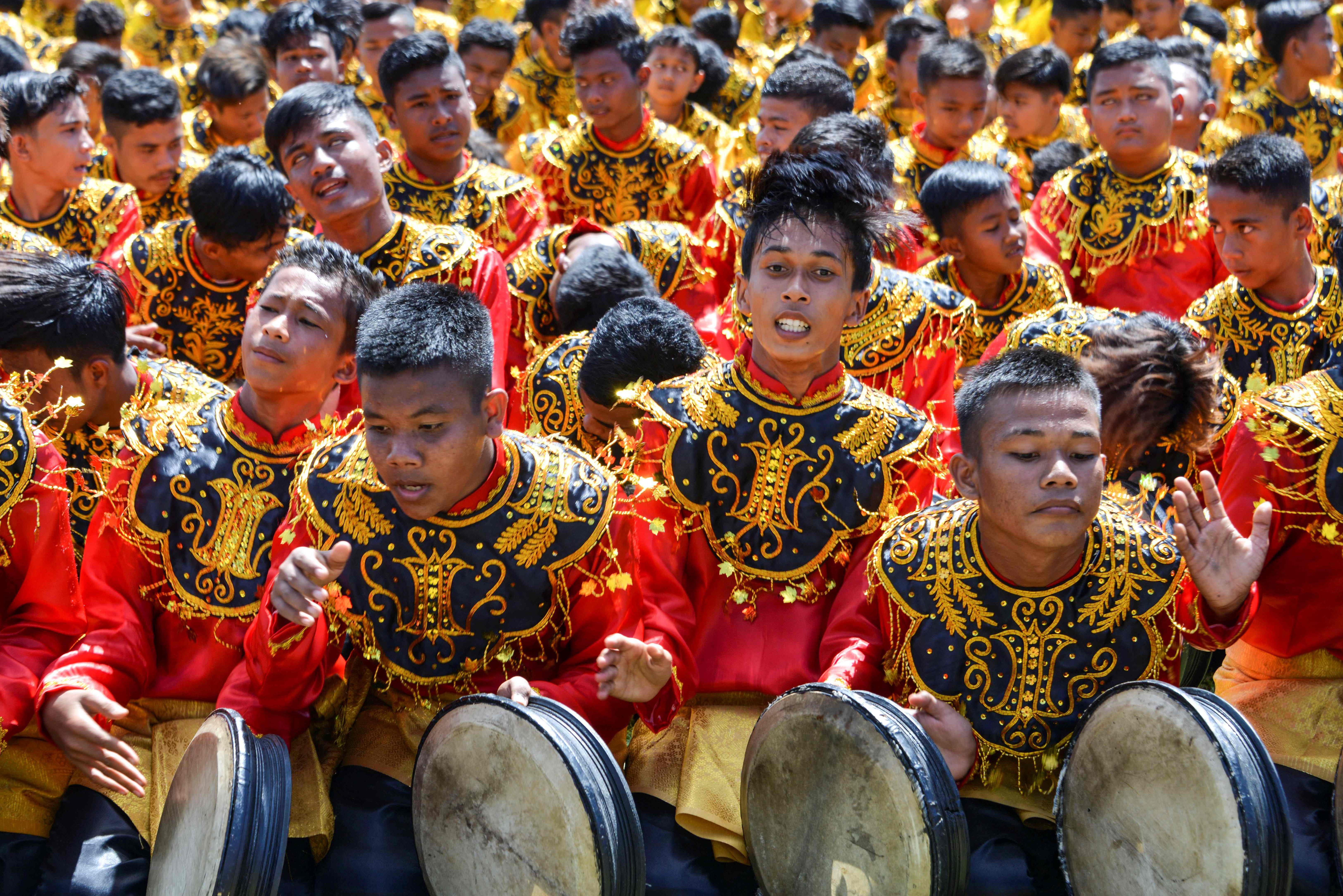 Rapai Geleng Massal Meriahkan HUT ke-74 Kemerdekaan RI