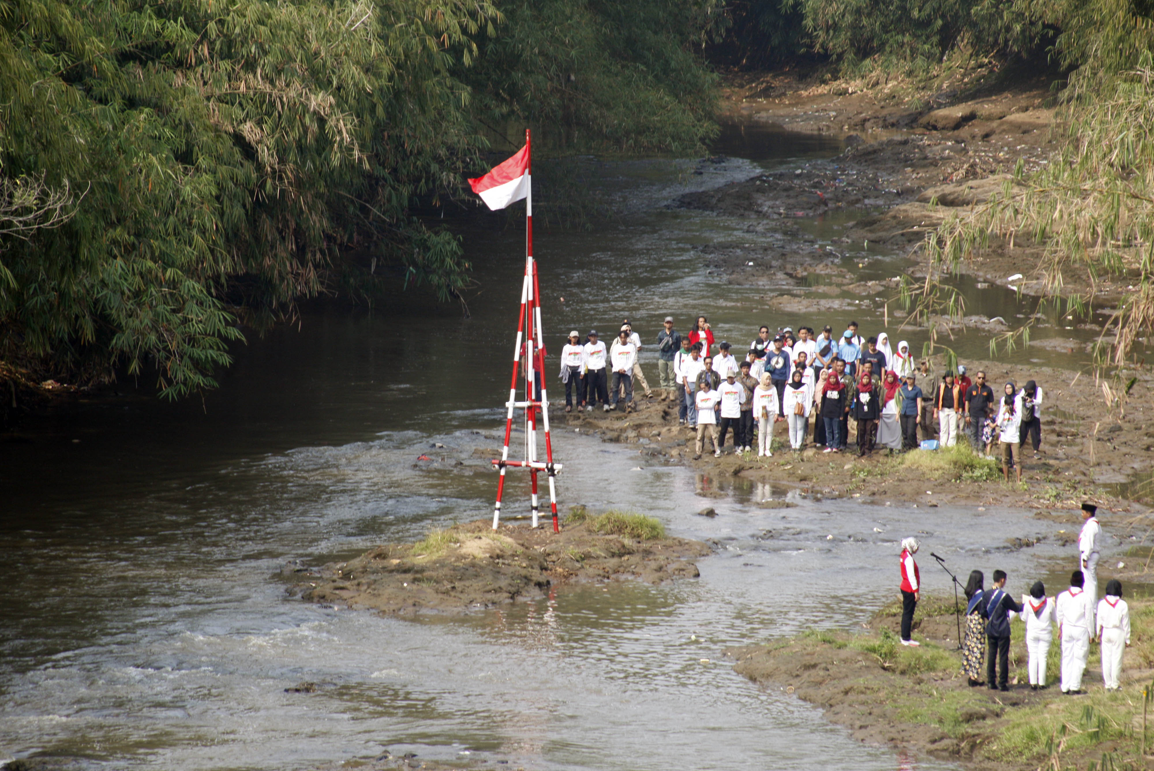 Upacara HUT ke-74 Kemerdekaan Republik Indonesia 