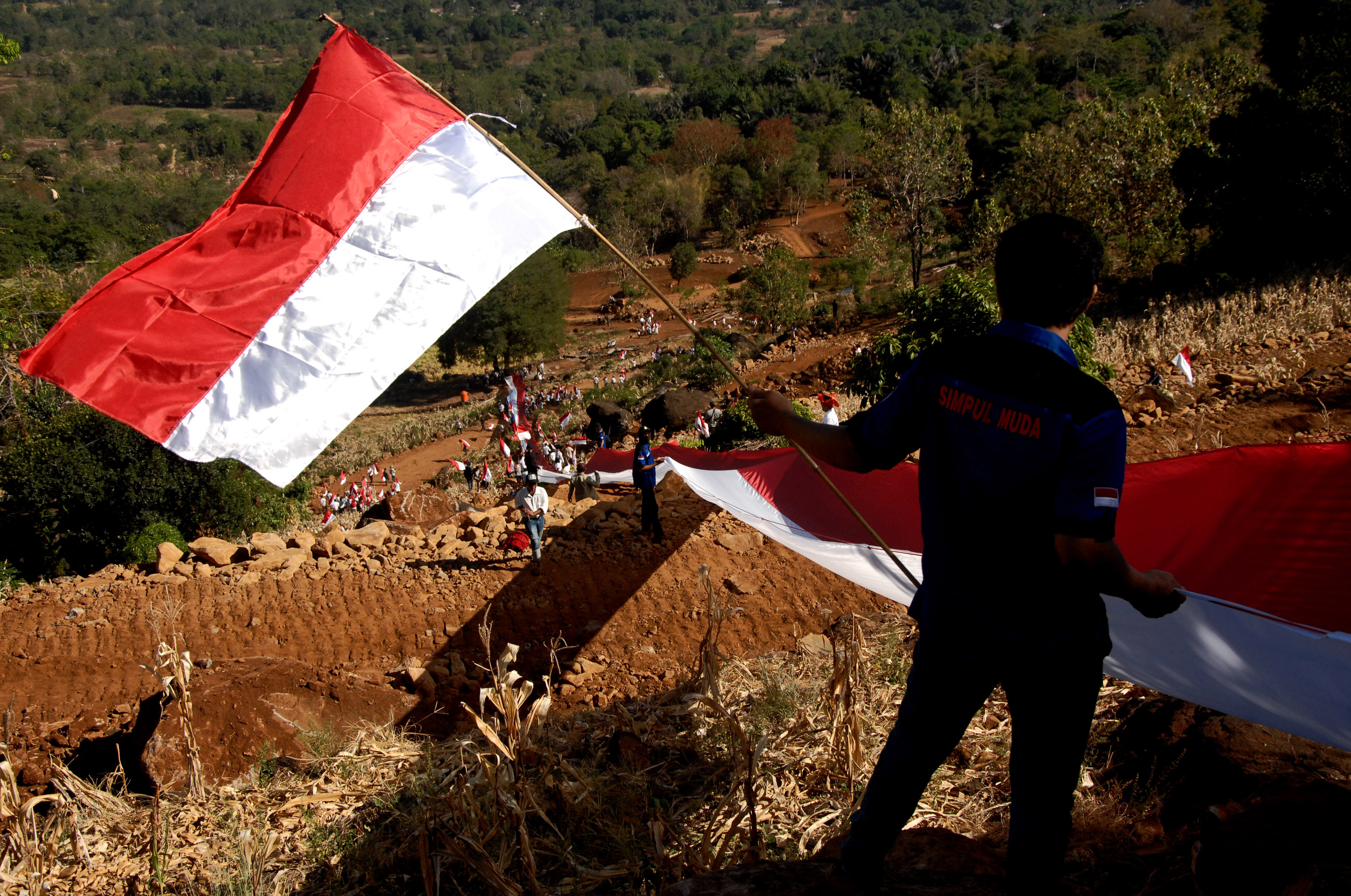 Upacara HUT ke-74 Kemerdekaan Republik Indonesia 