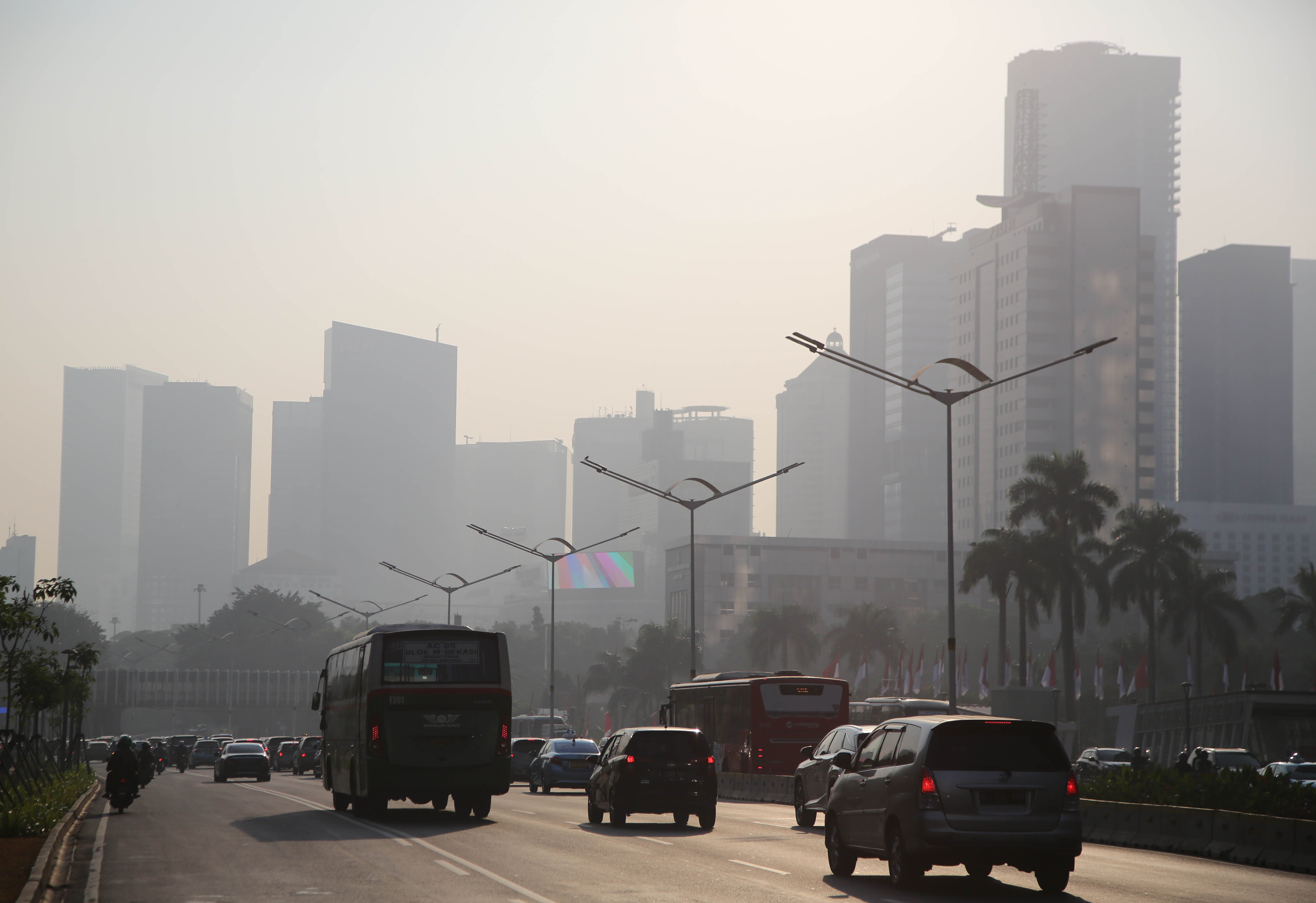 Pagi Hari Kualitas Udara Jakarta Buruk