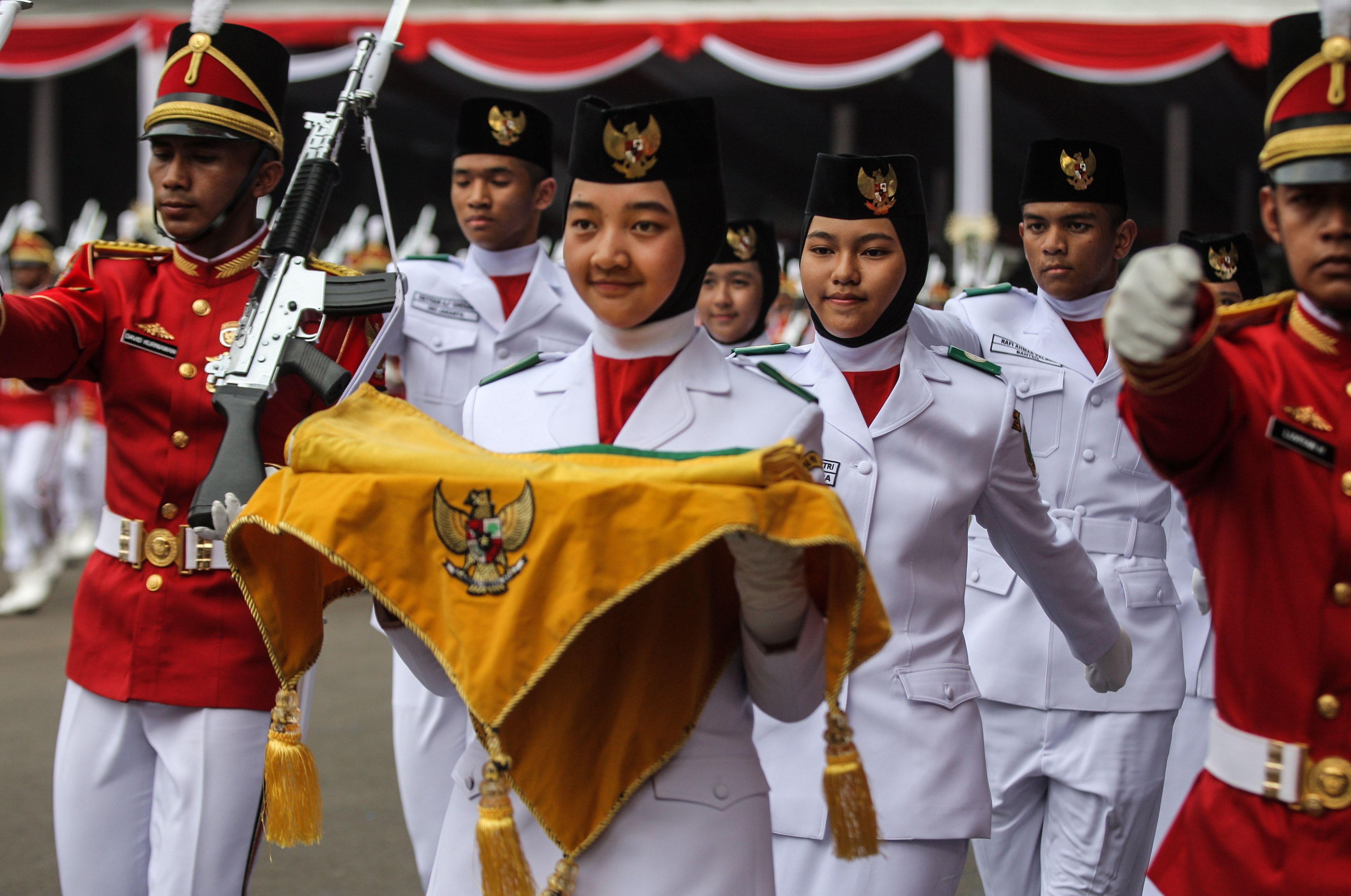 Gladi Bersih Upacara Peringatan Detik-detik Proklamasi 17 Agustus