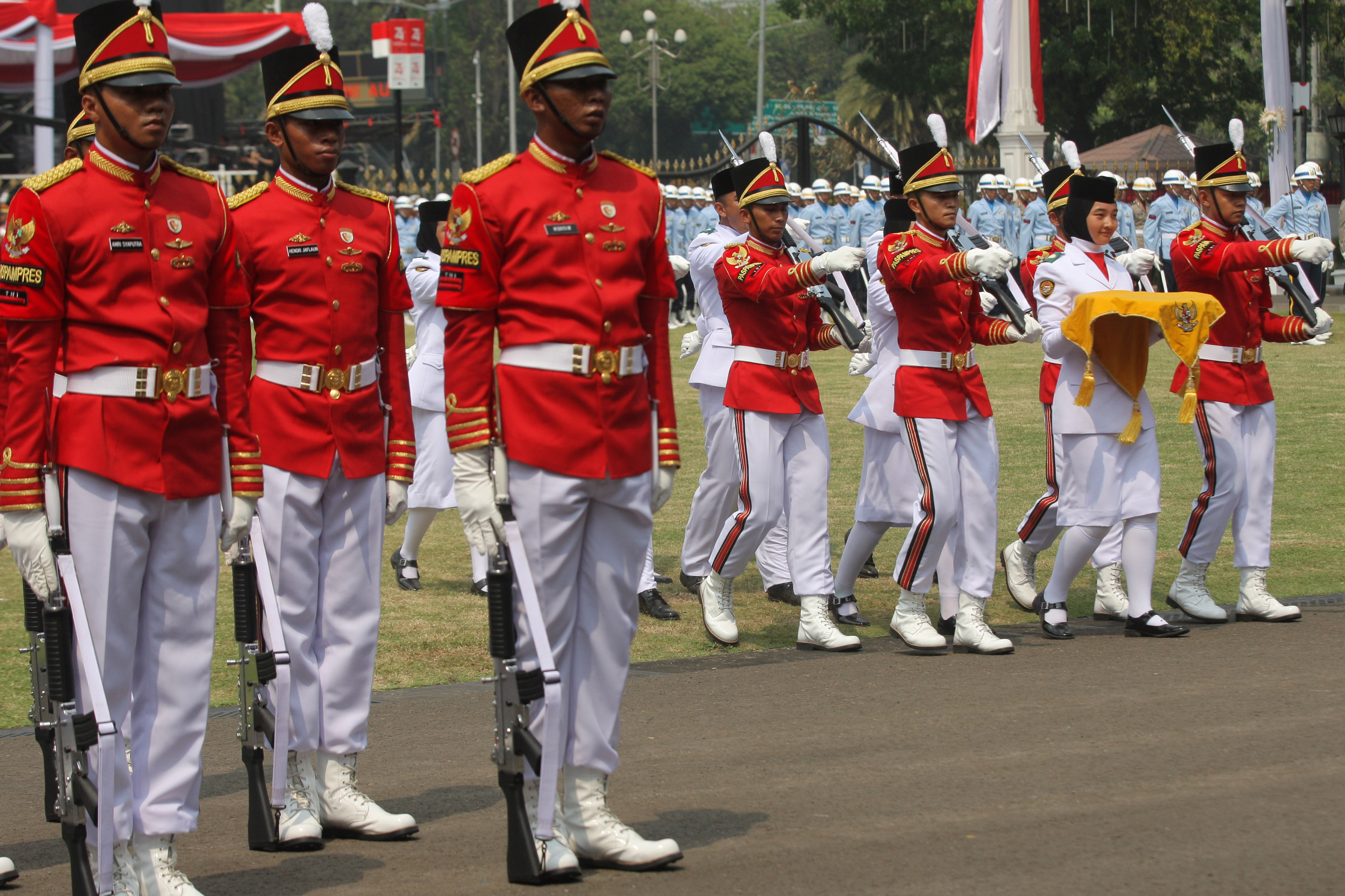 Gladi Bersih Upacara Peringatan Detik-detik Proklamasi 17 Agustus