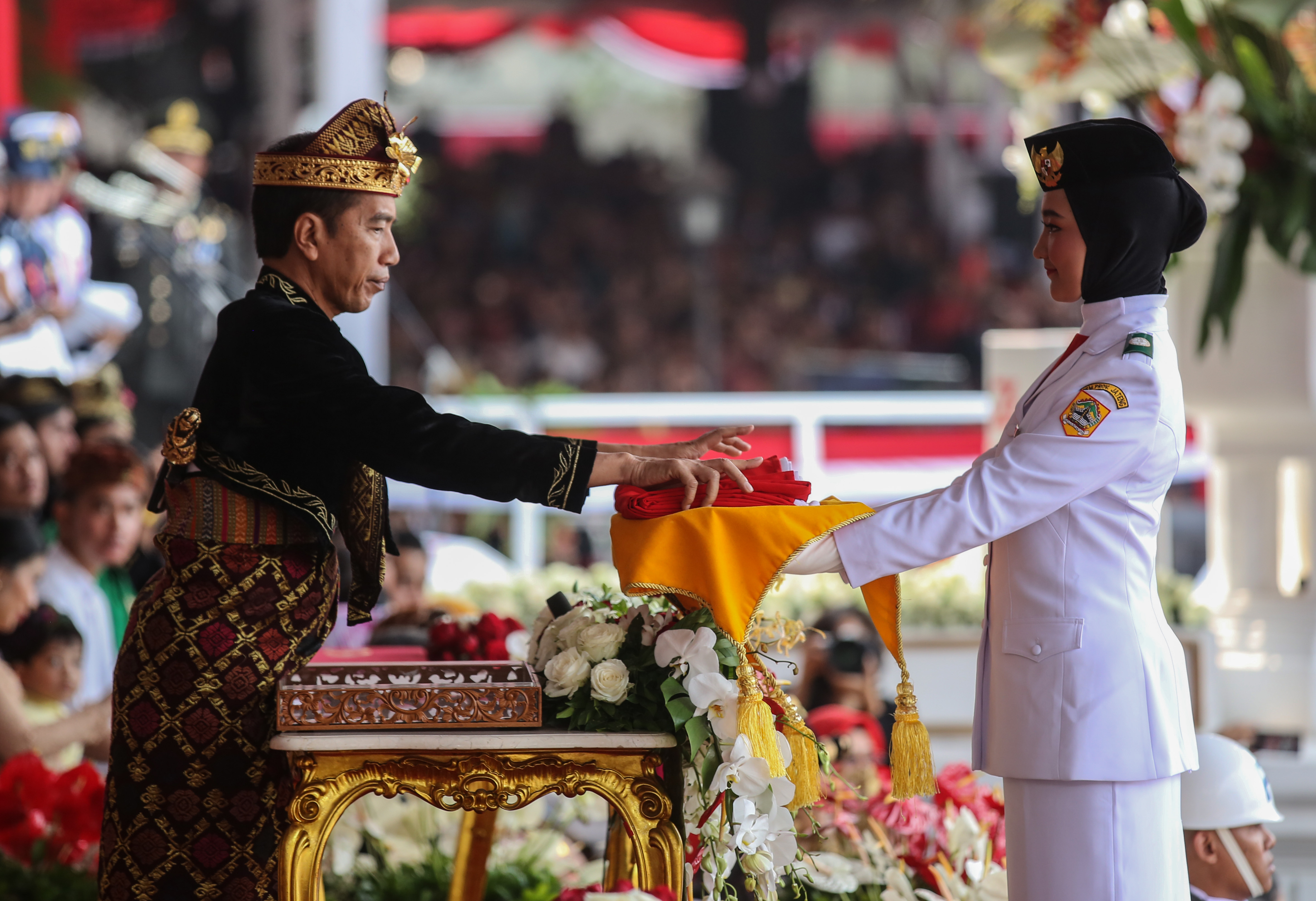 Upacara Peringatan Detik-Detik Proklamasi Kemerdekaan ke-74