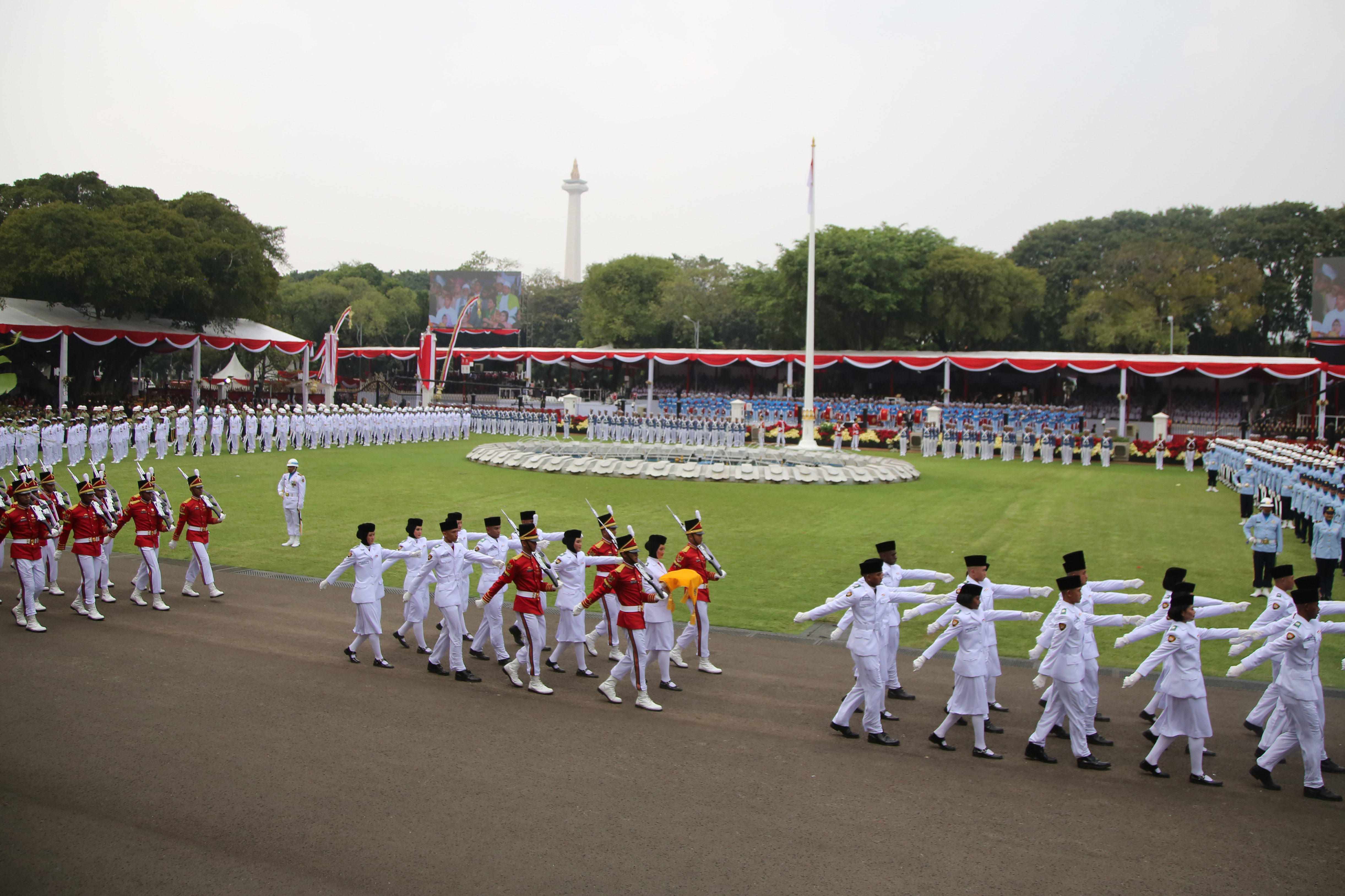 Upacara Peringatan Detik-Detik Proklamasi Kemerdekaan ke-74