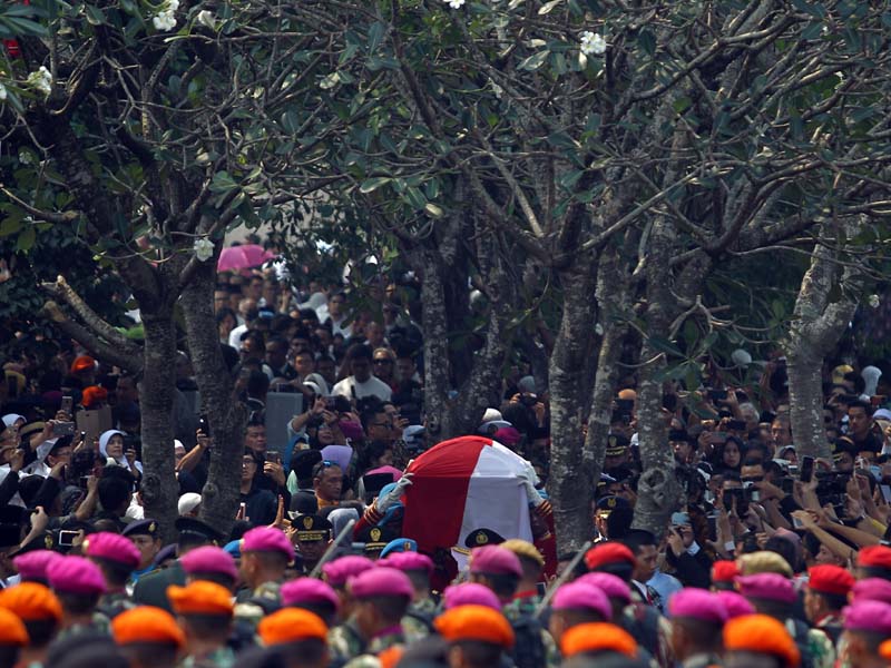Prosesi Pemakaman Almarhum BJ Habibie