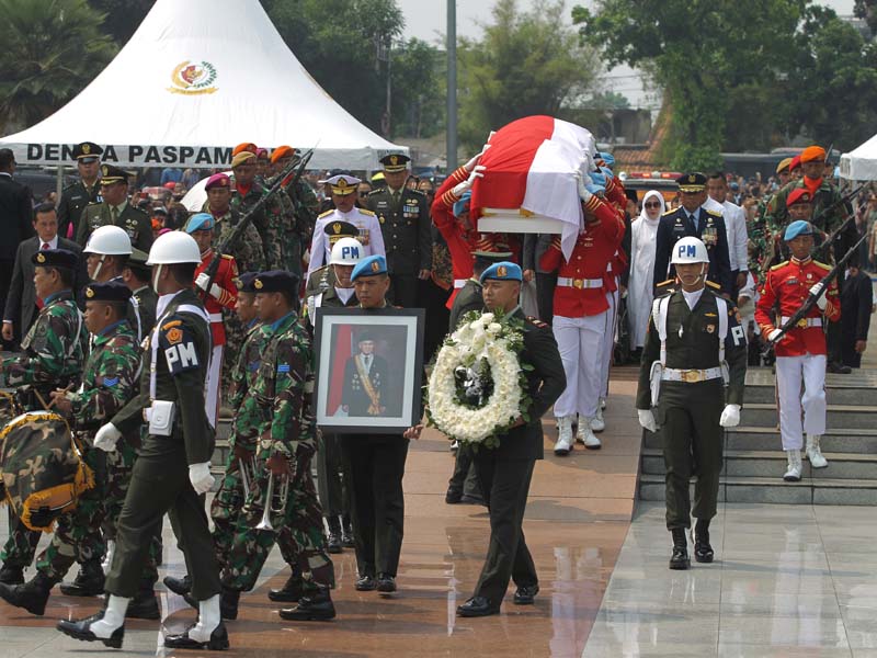Prosesi Pemakaman Almarhum BJ Habibie