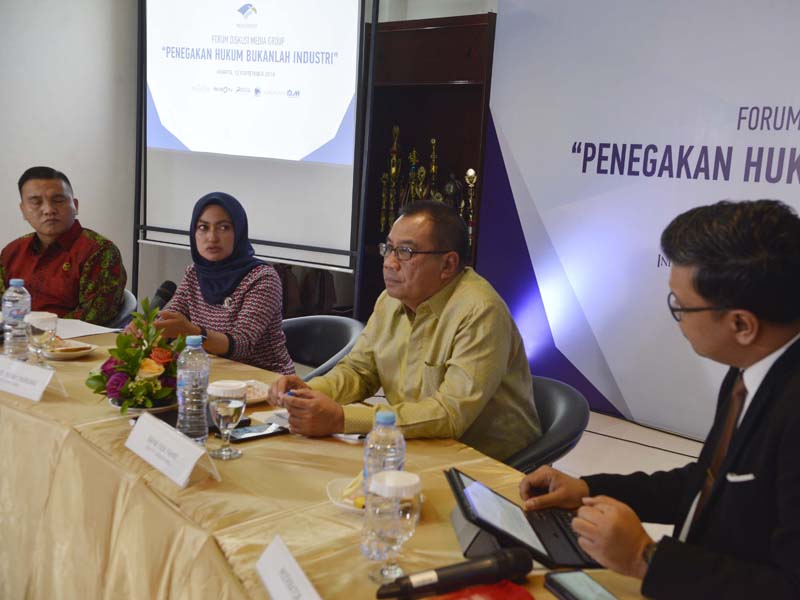 Penegakan Hukum Bukanlah Industri 