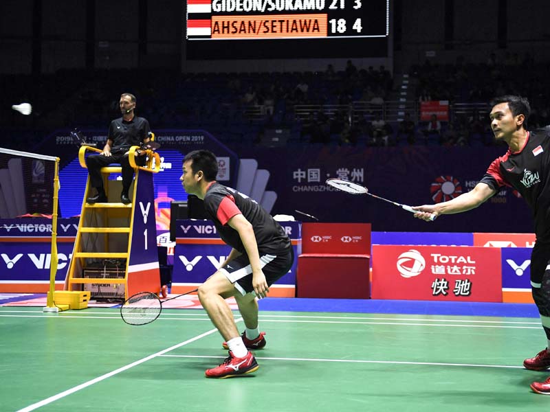 Marcus/Kevin Juara China Open 2019