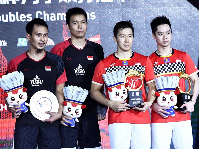 Marcus/Kevin Juara China Open 2019
