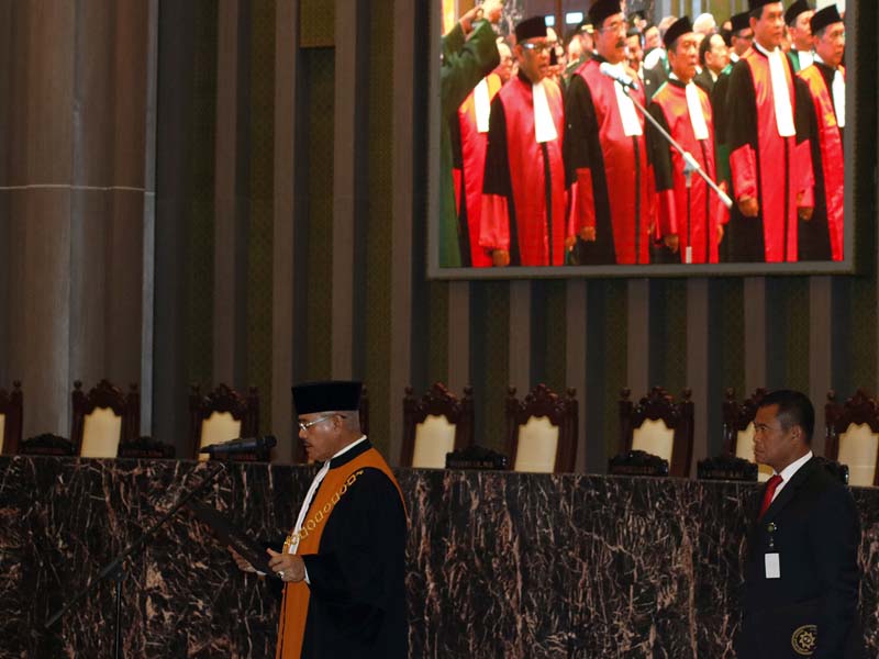Mahkamah Agung Lantik Dirjen dan Ketua Pangadilan Tingkat Banding