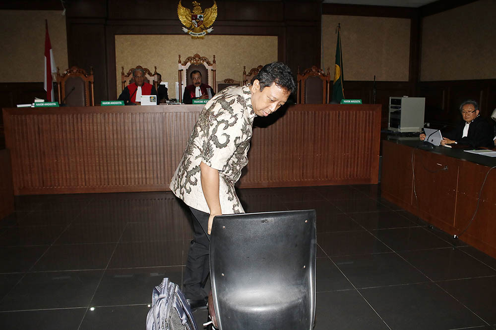 Sidang Dakwaan Romahurmuziy