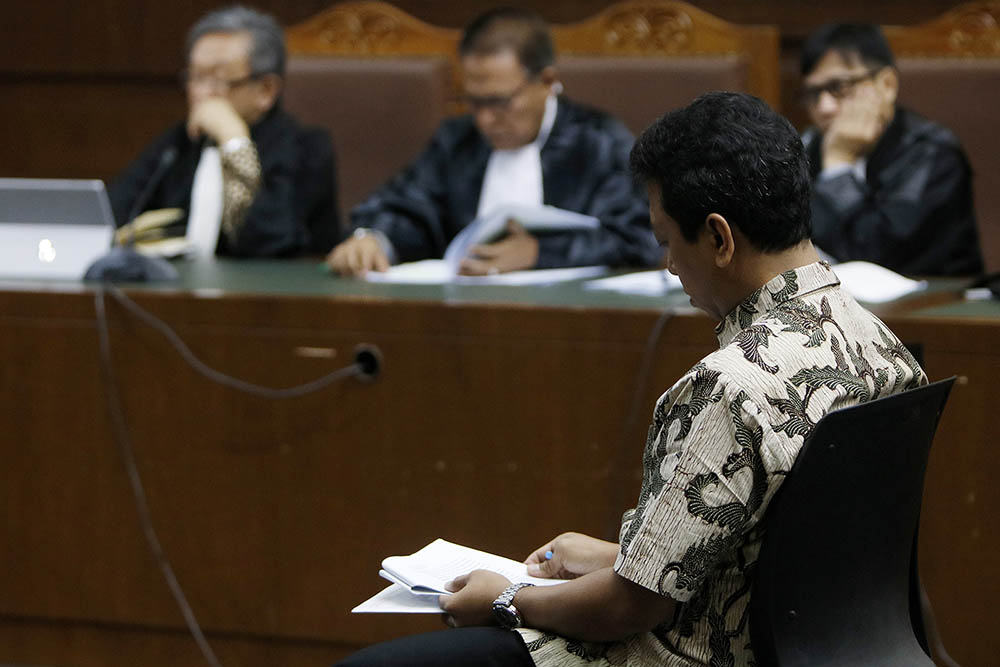 Sidang Dakwaan Romahurmuziy