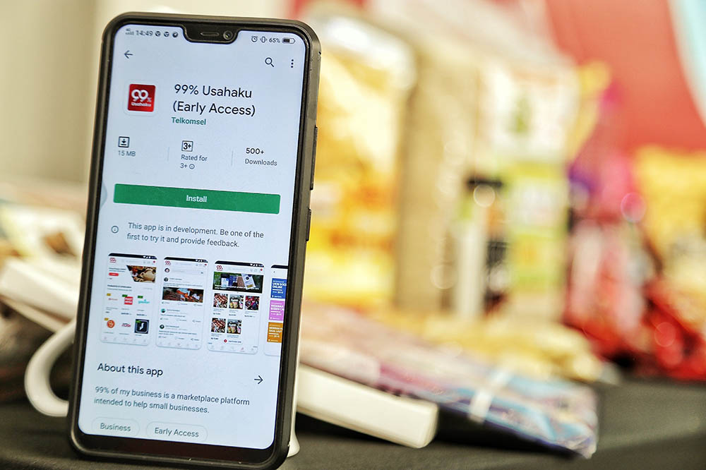 Peluncuran Aplikasi 99% Usahaku