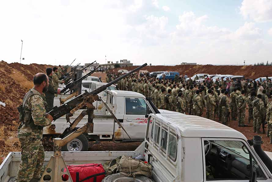 Operasi Militer Turki Menginvasi Suriah