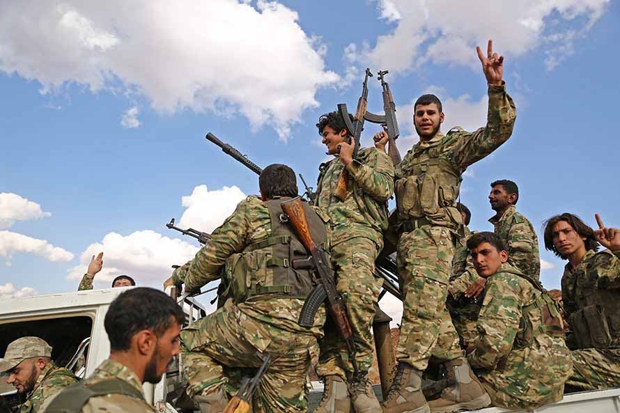 Operasi Militer Turki Menginvasi Suriah