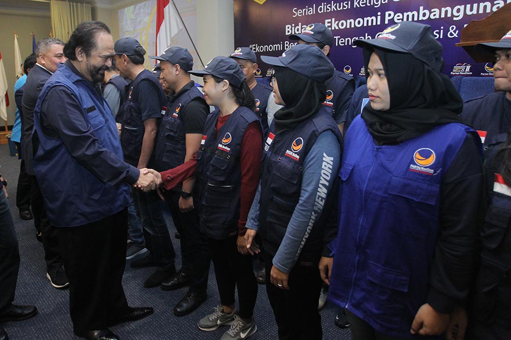 Pelepasan Bantuan Kemanusiaan Parta Nasdem ke Ambon