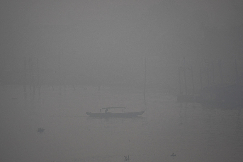 Kabut Asap di Palembang