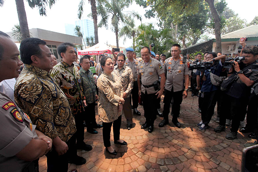 Ketua DPR Pantau Lingkungan DPR