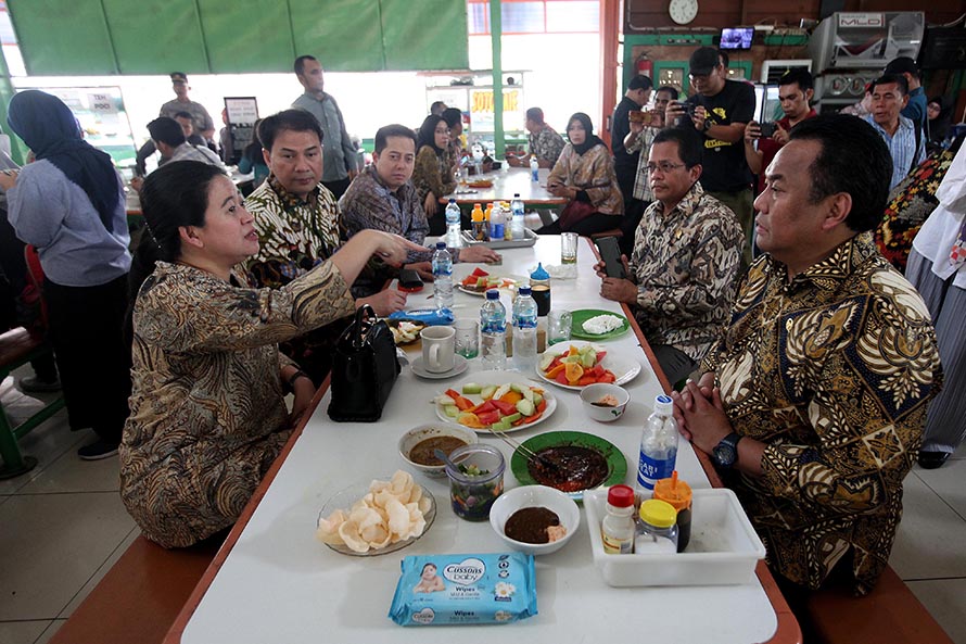 Ketua DPR Pantau Lingkungan DPR