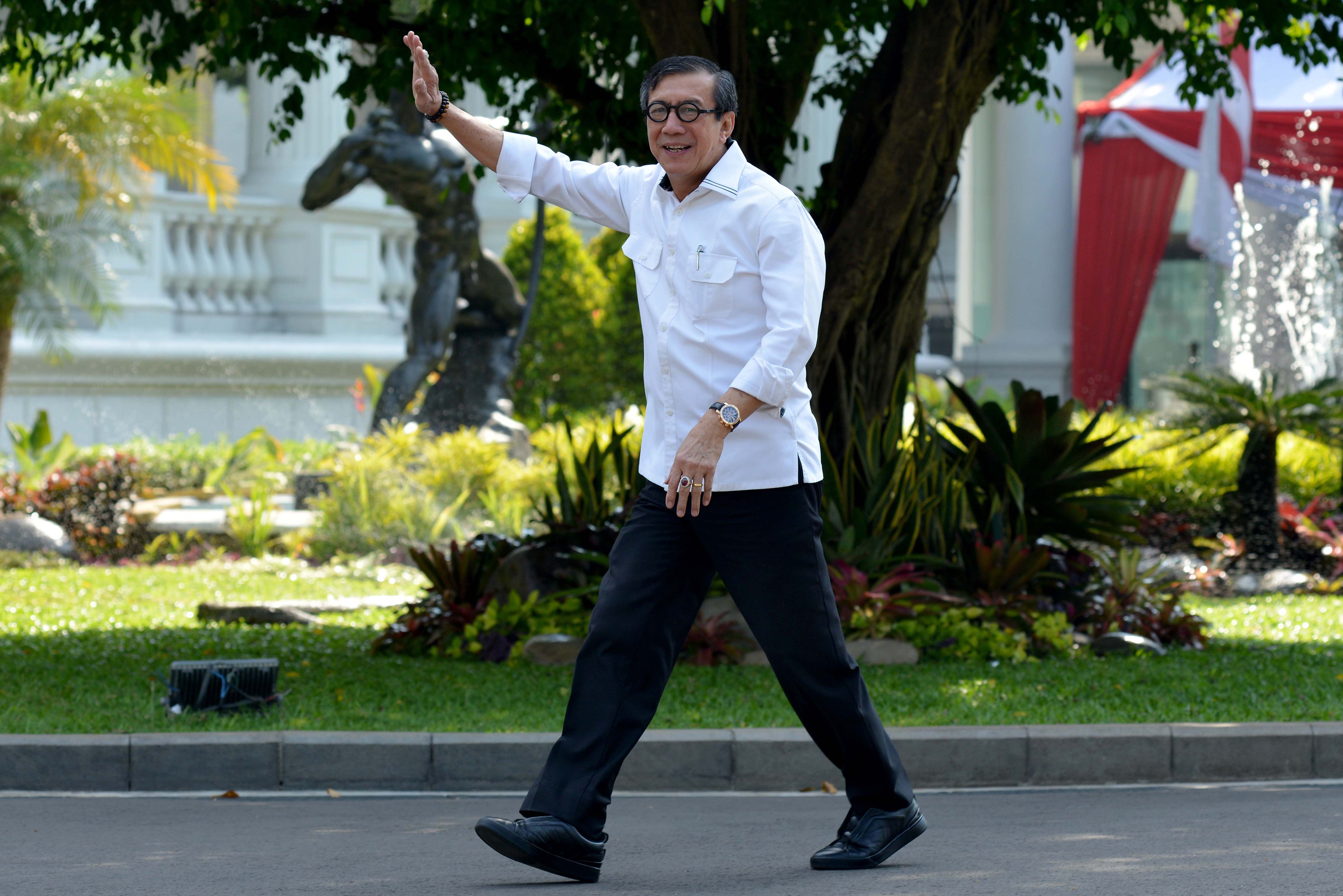 Yasonna Laoly Kembali Dipanggil Presiden Joko Widodo