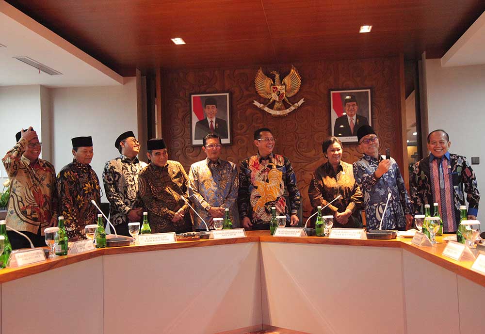 Rapat Pimpinan Baru MPR-RI