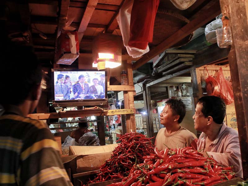 Aktivitas Pasar Tradisional Kembali Normal