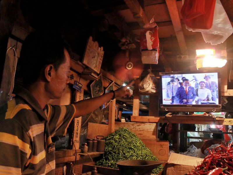 Aktivitas Pasar Tradisional Kembali Normal