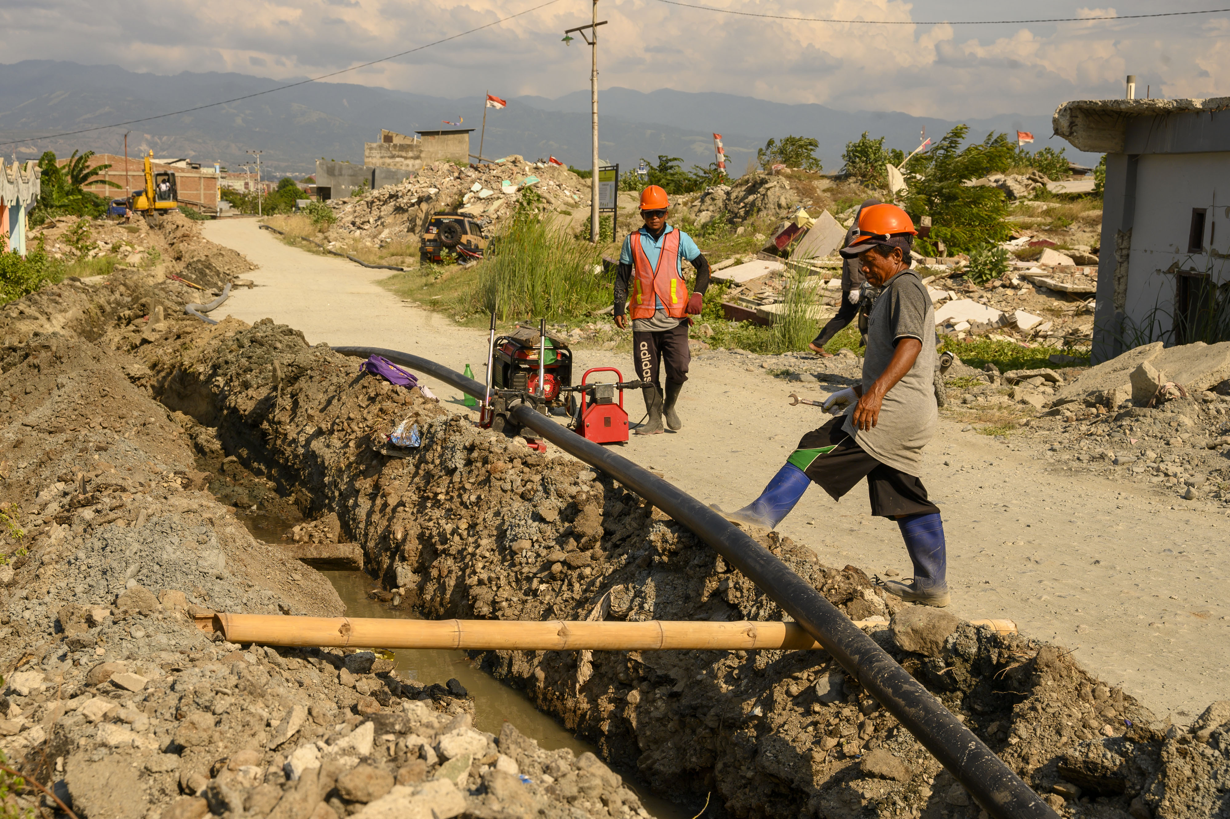 Rehabilitasi dan Rekontruksi Sarana Air Bersih