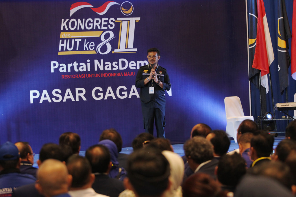 NasDem Gelar Pasar Gagasan Karya Anak Bangsa 