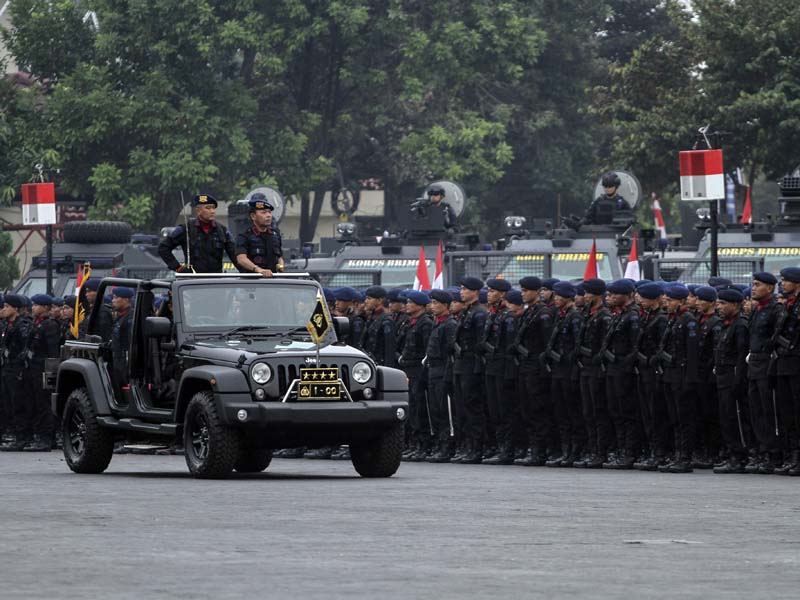 HUT ke-74 Korps Brimob 