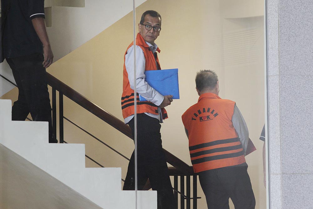 Pemeriksaan Lanjutan Tersangka Emirsyah Satar