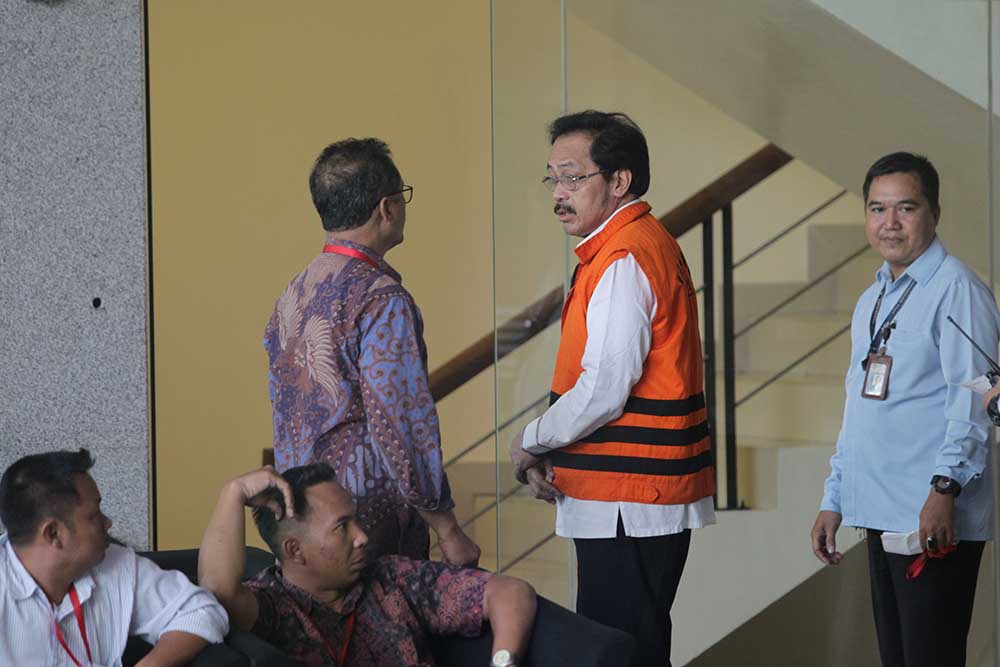 Pemeriksaan Tersangka Gubernur Kepri Nonaktif Nurdin Basirun