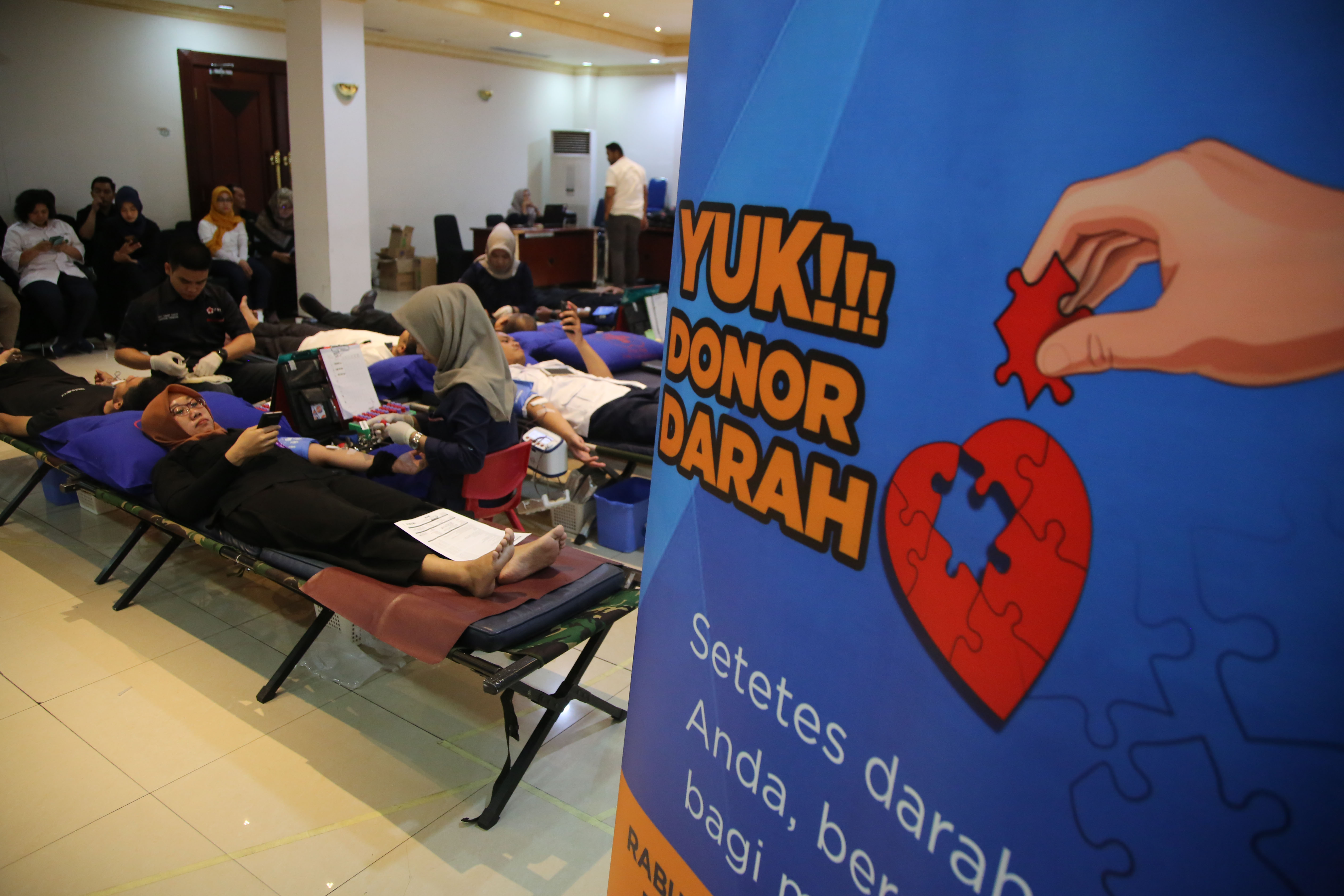 Donor Darah HUT Ke-19 Metro TV