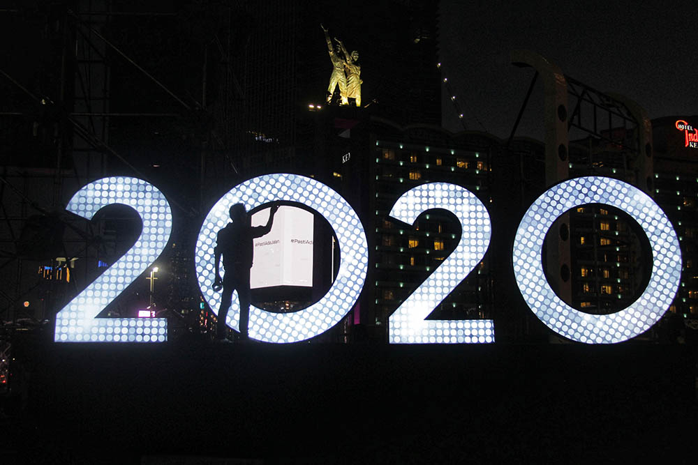 Panggung Sambut Tahun Baru 2020