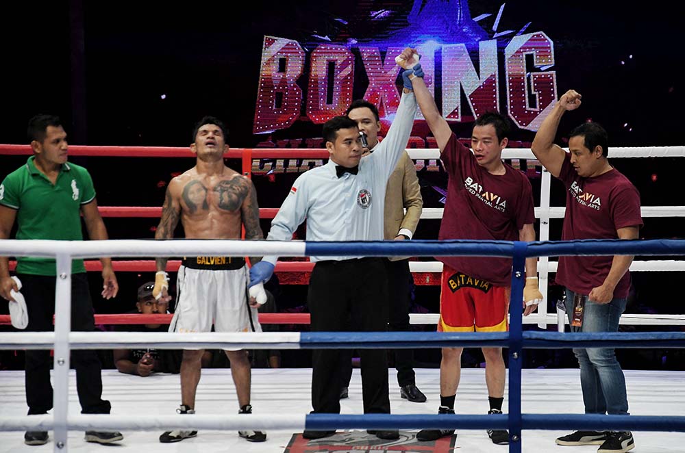 Pertandingan Tinju Kelas Buluh