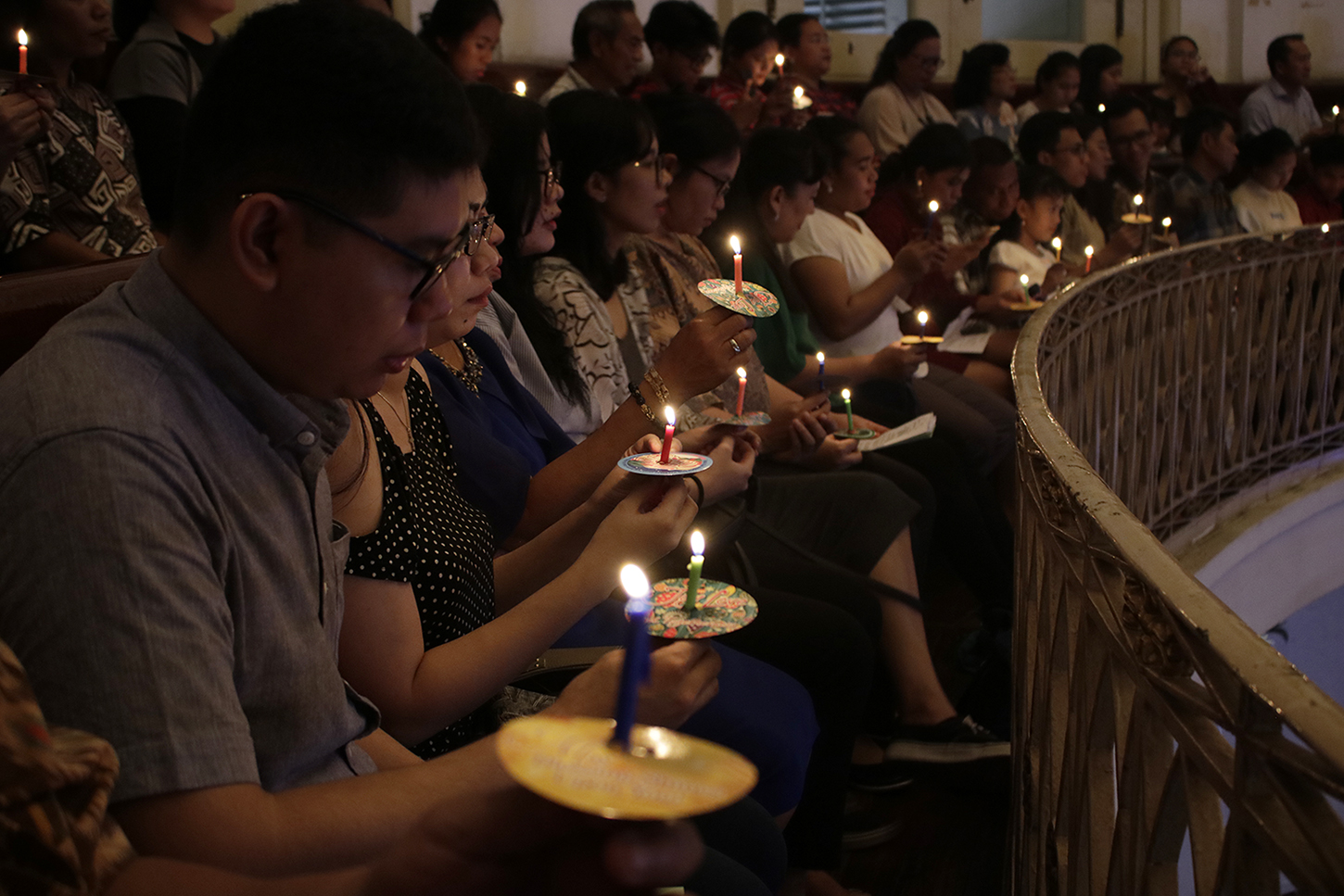 Misa Malam Natal di Gereja Immanuel