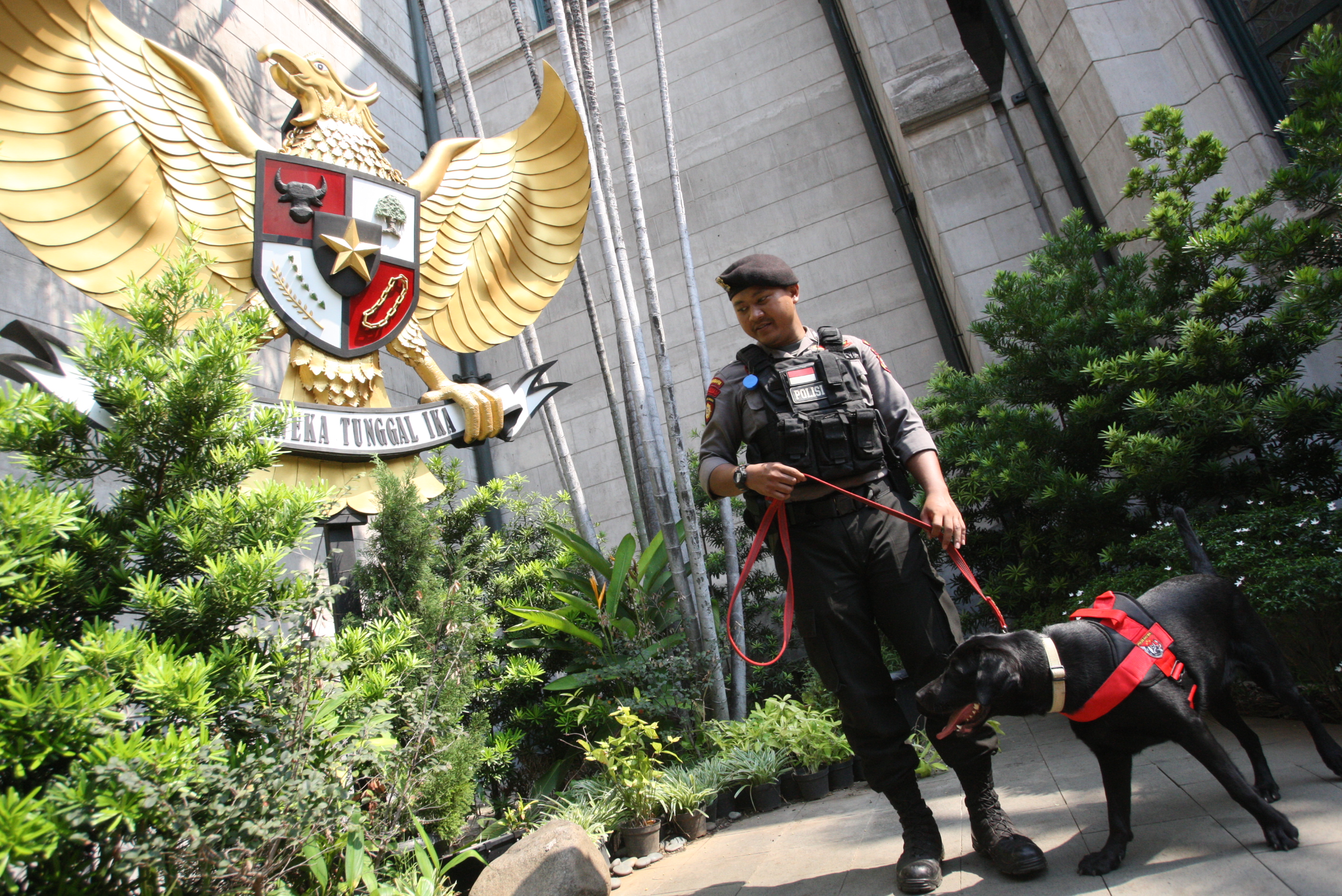 Sterilisasi Gereja Katedral Jelang Misa Natan 2019