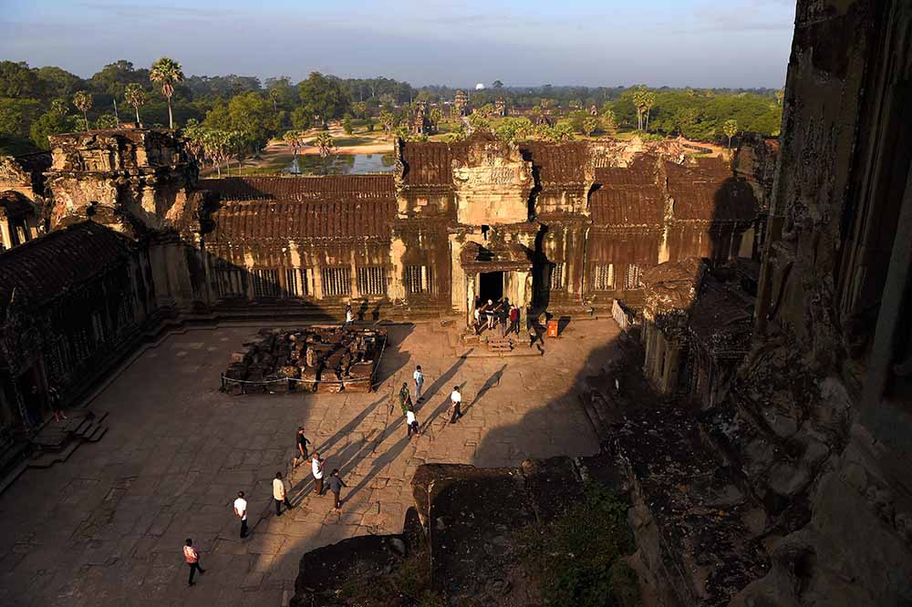 Pesona Kuil Angkor Wat di Kamboja