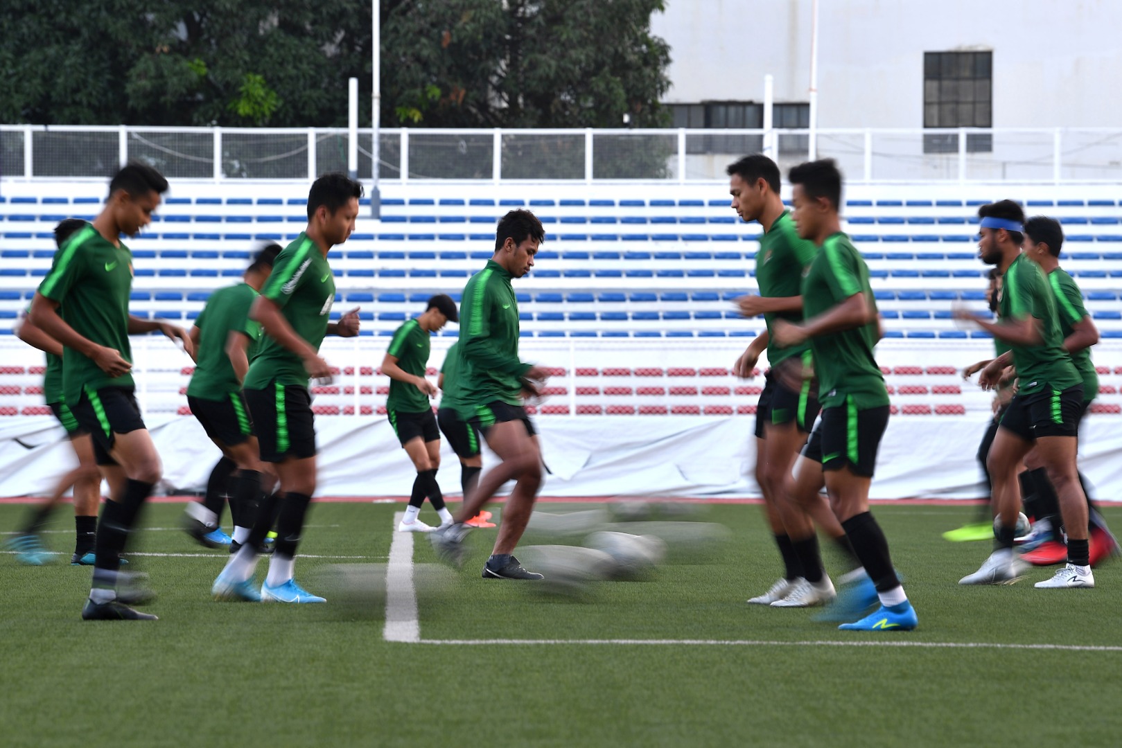 Latihan Timnas U22 Jelang Final