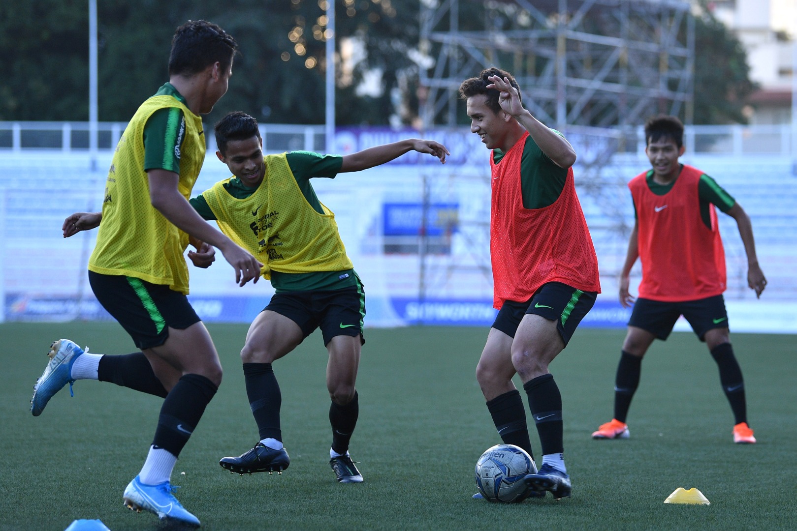 Latihan Timnas U22 Jelang Final