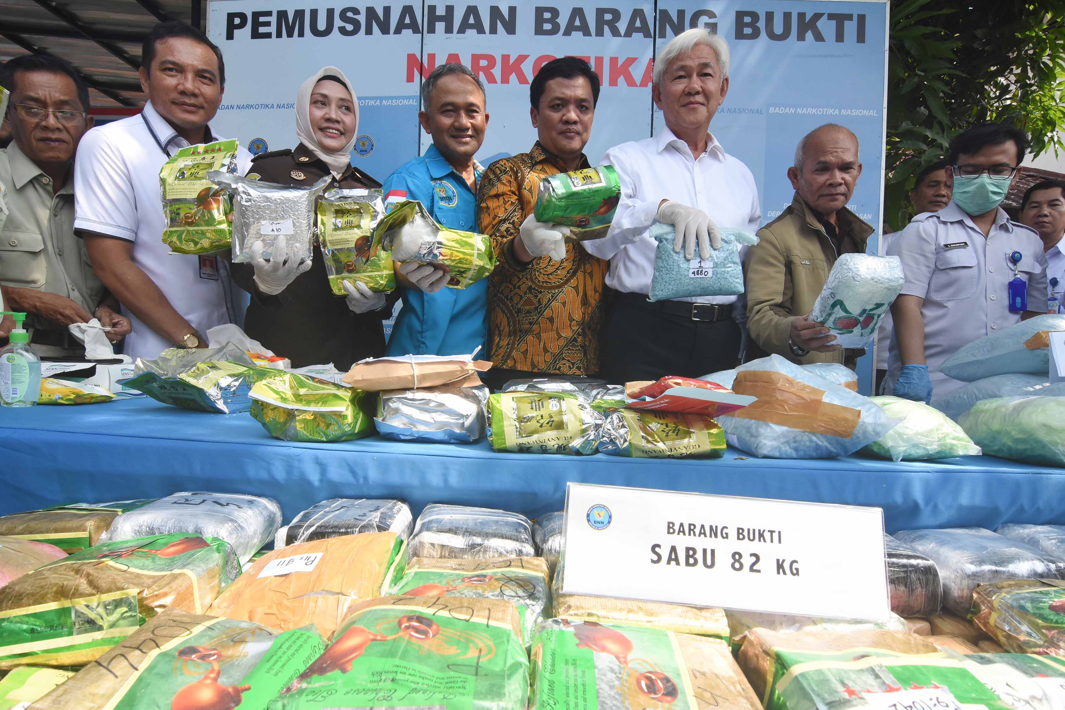 BNN Musnahkan Narkoba