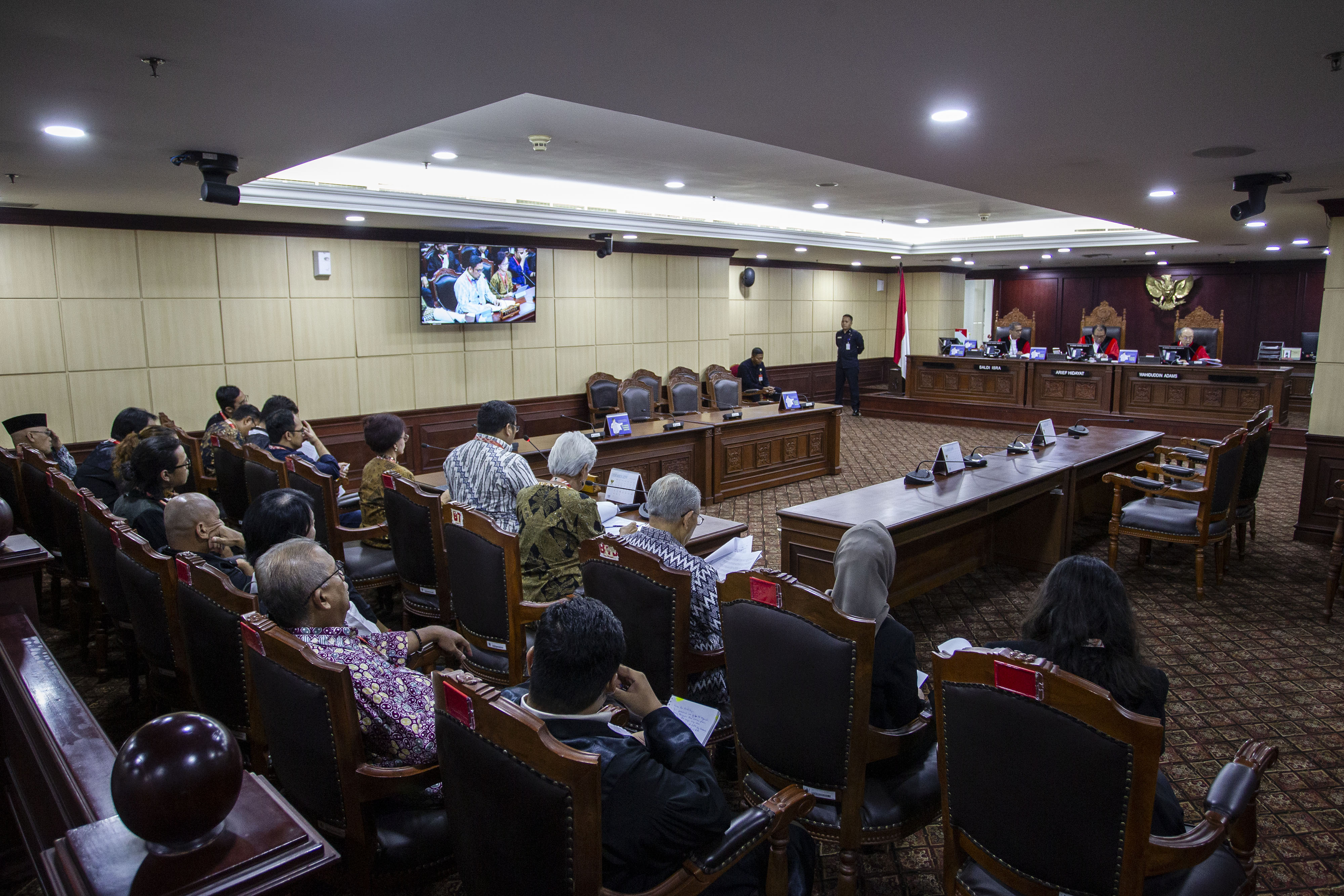 Sidang Uji Formil UU KPK