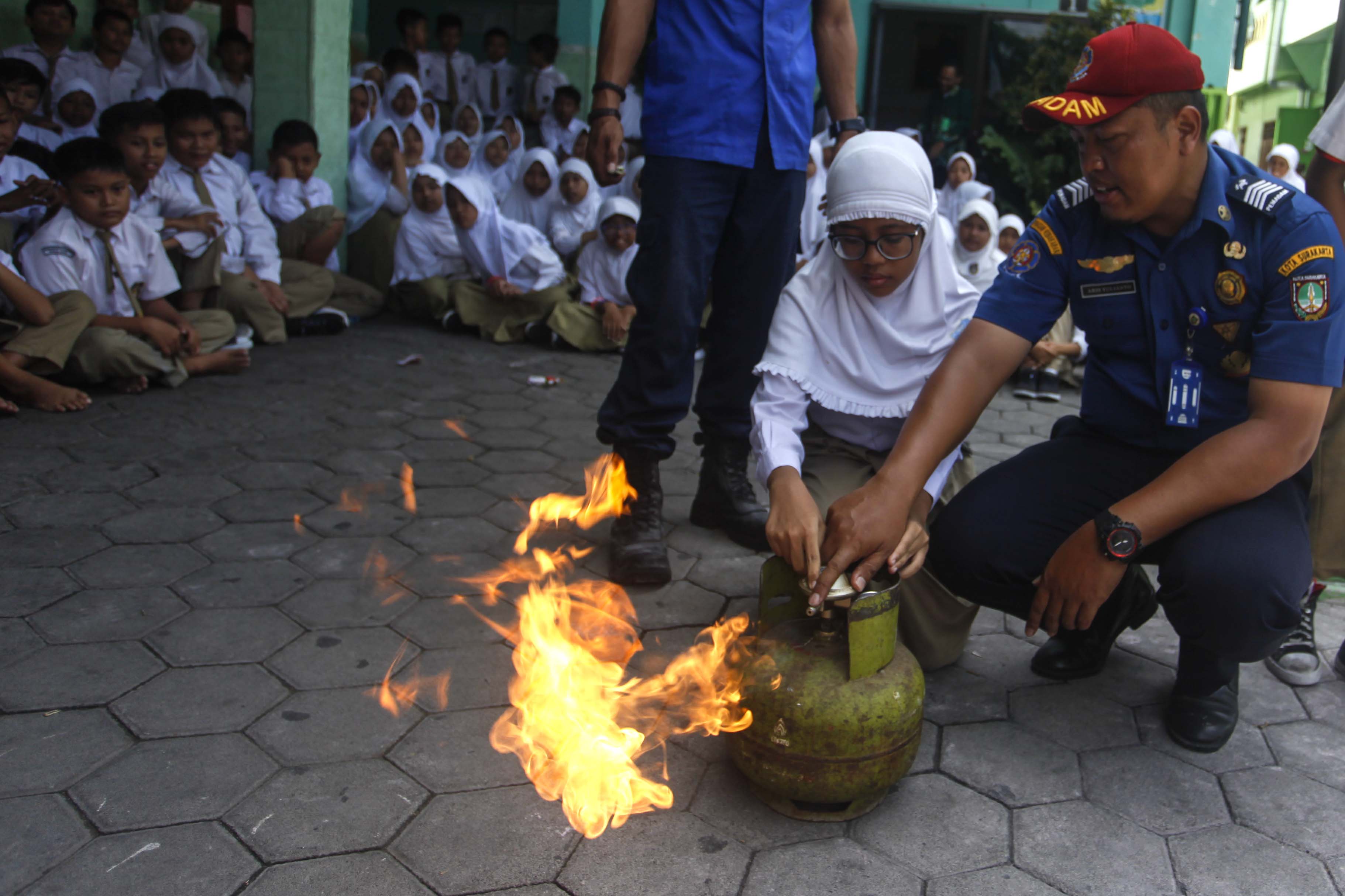 Sosialisasi Pemadaman Kebakaran