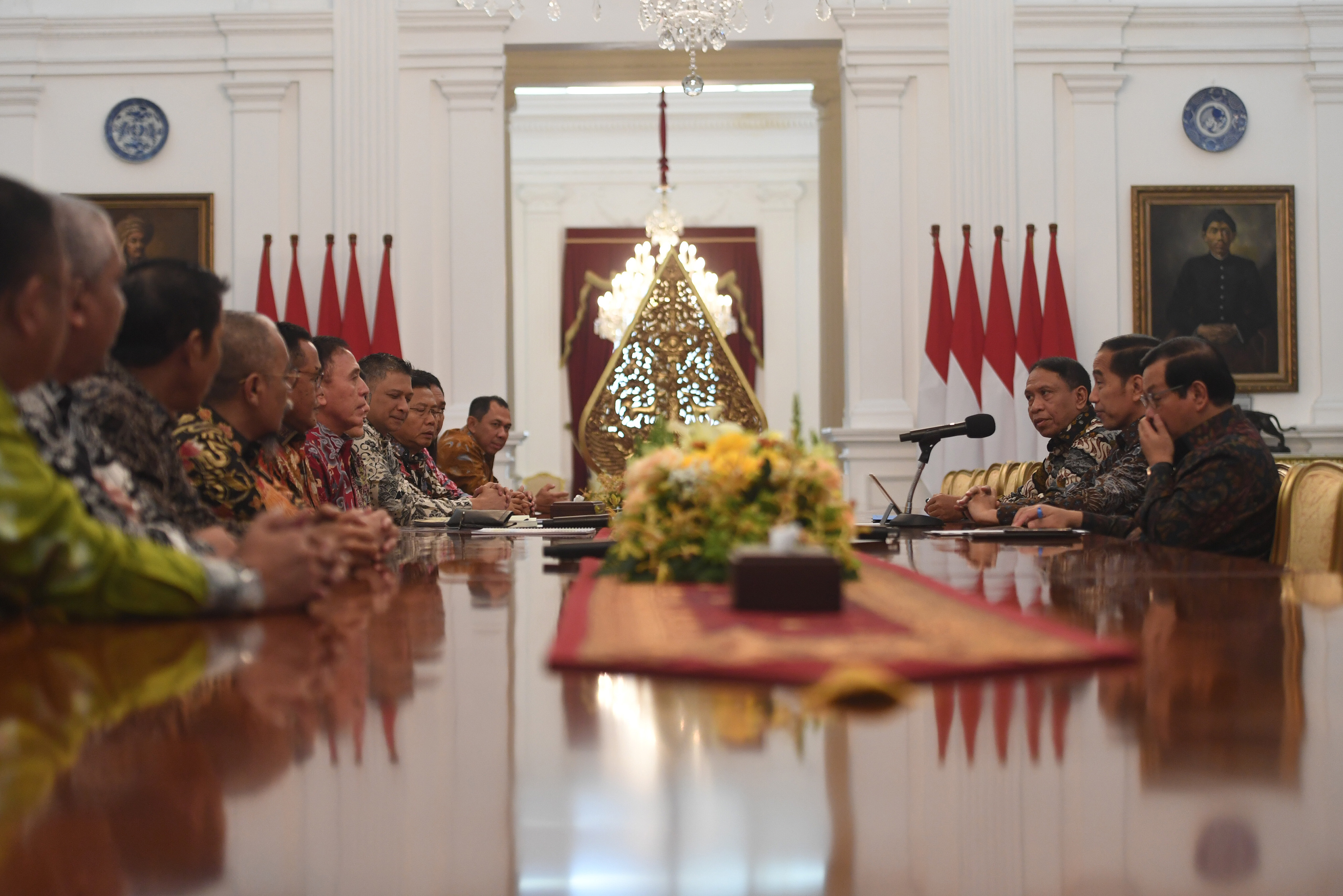 Presiden Jokowi Terima PSSI