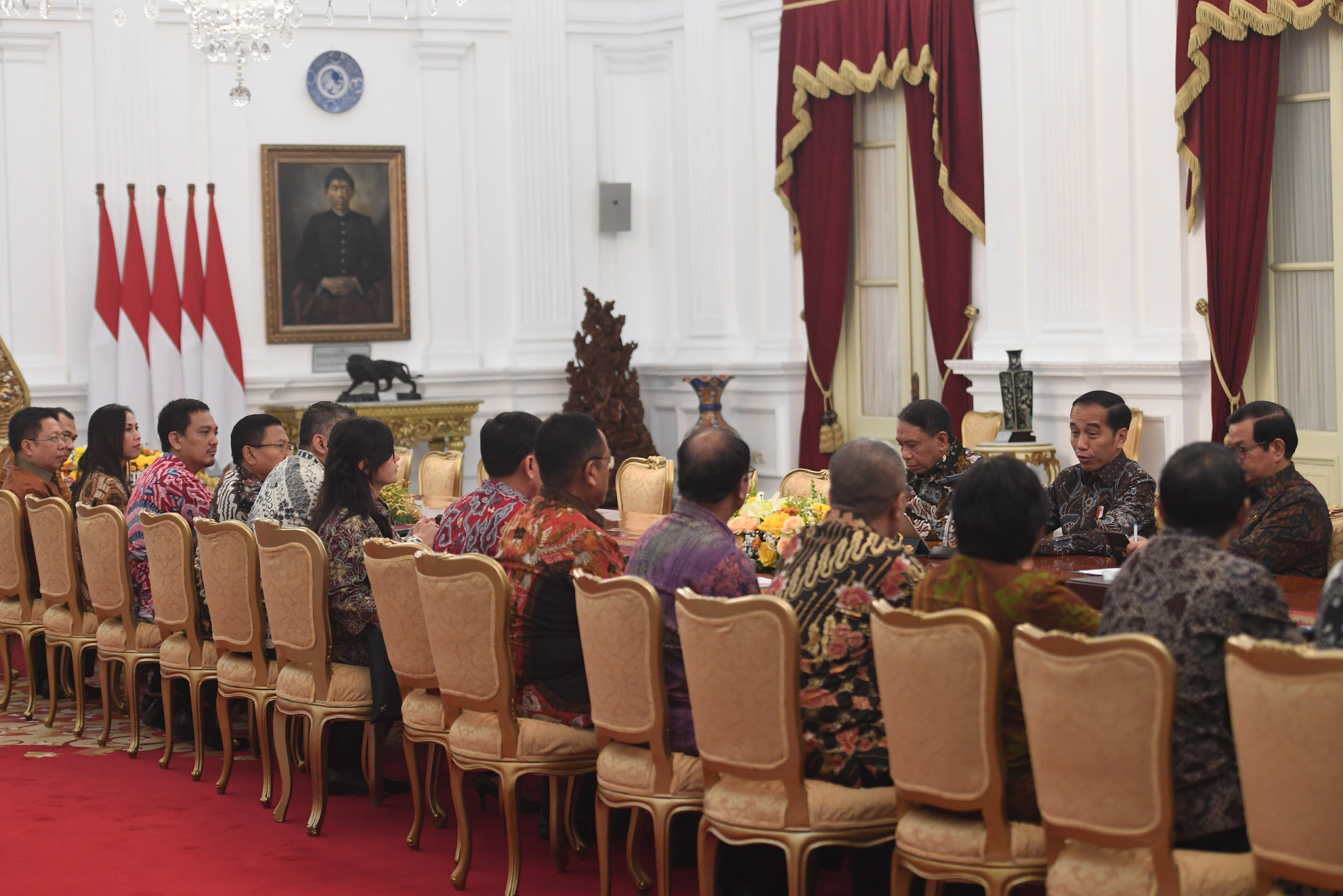 Presiden Jokowi Terima PSSI