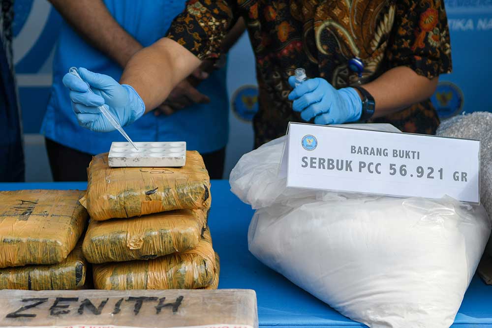 BNN Musnahkan Barang Bukti Narkoba