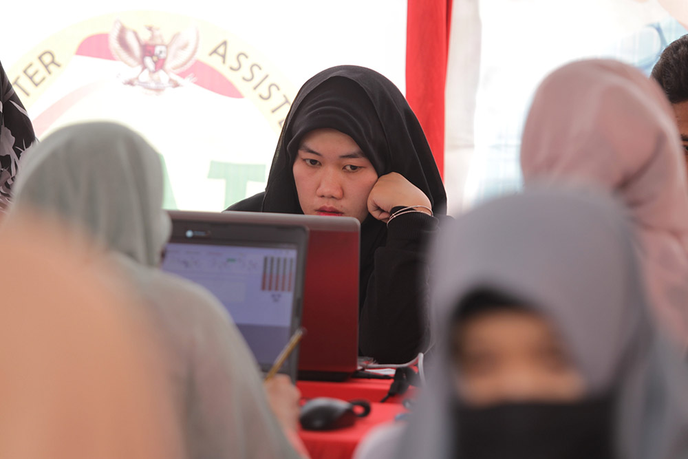 Simulasi Ujian Computer Assisted Test (CAT) Penerimaan CPNS 