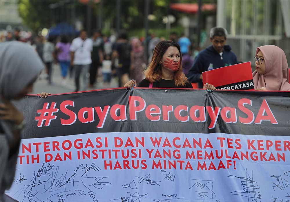  Aksi Solidaritas untuk Atlet SA 