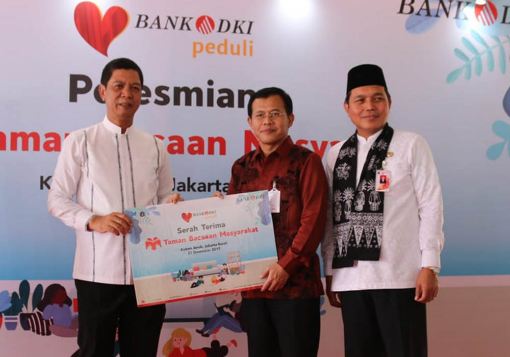 Peresmian Taman Bacaan Masyarakat di Kebon Jeruk