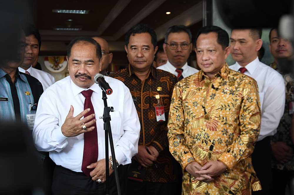 Mendagri Terima Kunjungan PPATK